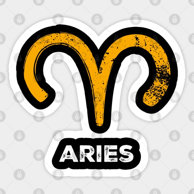 Aries Zodiac Sign Sticker by Hotshots